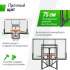 Баскетбольный щит UNIX Line B-Backboard-PC 50"x32" R45 BSBS50APCBK Баскетбольный щит UNIX Line B-Backboard-PC 50"x32" R45 BSBS50APCBK