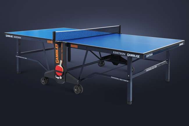 Теннисный стол GAMBLER Edition Indoor BLUE Теннисный стол GAMBLER Edition Indoor BLUE