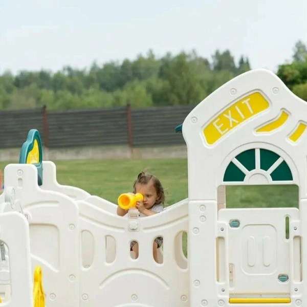 Игровой комплекс UNIX Kids Playhouse с горкой