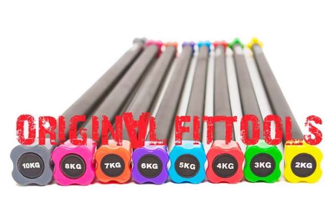 Бодибар Original Fit. Tools 10 кг серый наконечник Бодибар Original Fit. Tools 10 кг серый наконечник