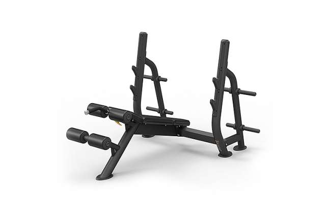 Олимпийская скамья с отрицательным углом наклона Spirit SP-4211