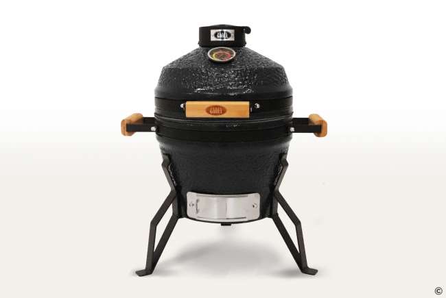 Керамический гриль-барбекю Start Grill 13 дюймов (черный) (33 см)