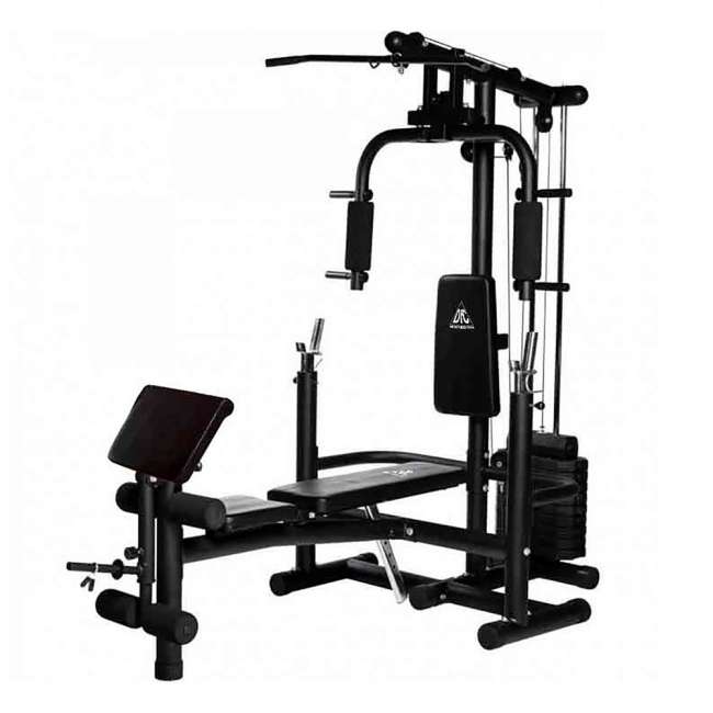 Силовой комплекс со скамьей DFC Homegym D854 Силовой комплекс со скамьей DFC Homegym D854