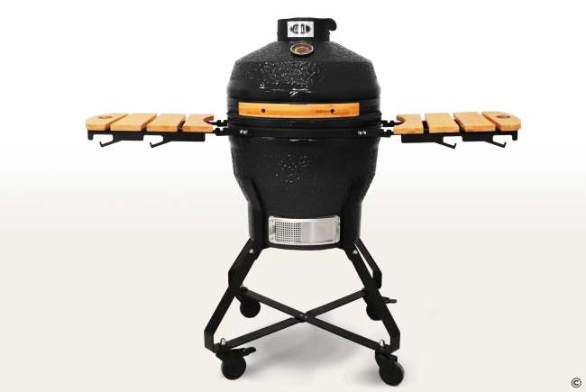 Керамический гриль-барбекю Start Grill 18 дюймов (черный) (45 см)