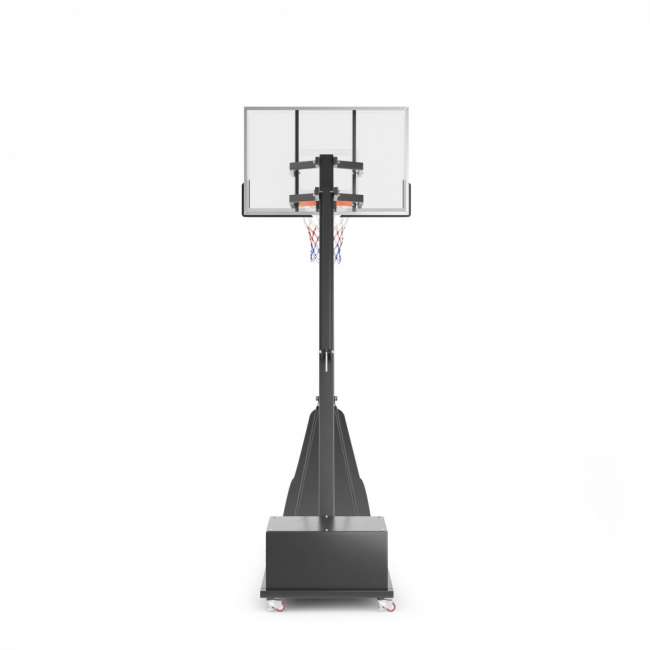 Баскетбольная стойка UNIX Line B-Stand-PC 54"x32" R45 H230-305 см с платформой для противовеса