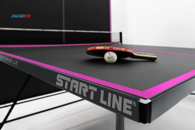Всепогодный теннисный стол Start Line Compact-2 LX Black