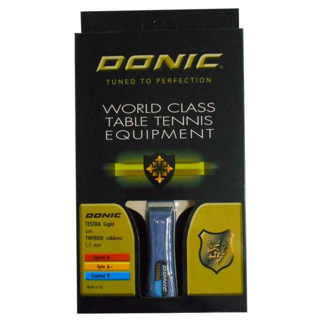 Ракетка для настольного тенниса Donic Testra Light with Twingo rubbers Ракетка для настольного тенниса Donic Testra Light with Twingo rubbers