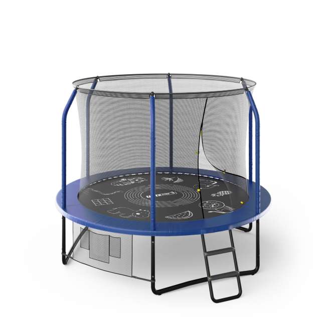Батут UNIX line SUPREME GAME 8 ft Blue Батут UNIX line SUPREME GAME 8 ft Blue