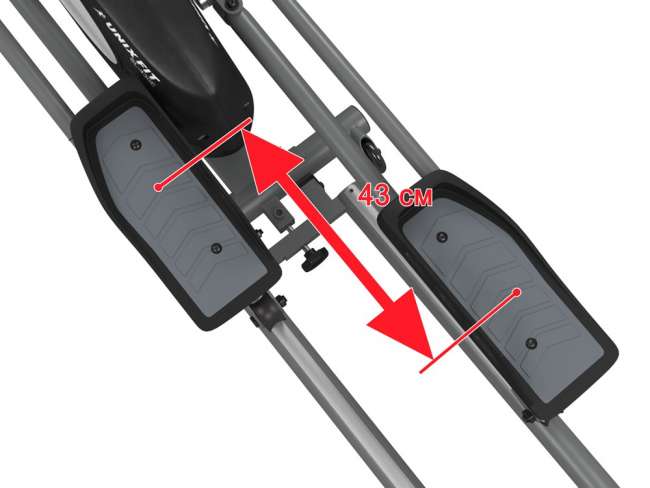 Эллиптический тренажер UnixFit SL-430E складной Эллиптический тренажер UnixFit SL-430E складной