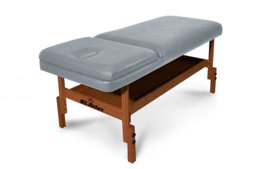 Массажный стол стационарный Start Line Relax Comfort серый