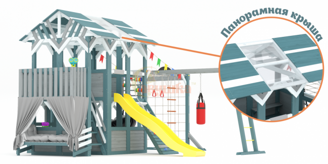 Детский игровой комплекс Савушка PlayHouse-4