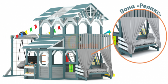 Детский игровой комплекс Савушка PlayHouse-4