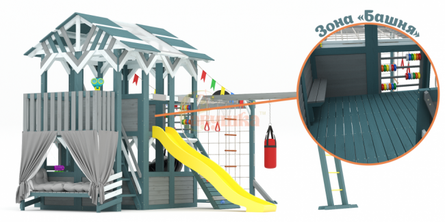 Детский игровой комплекс Савушка PlayHouse-4