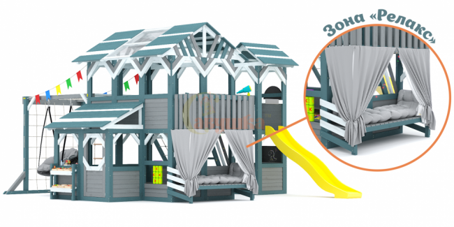 Детский игровой комплекс Савушка PlayHouse-5