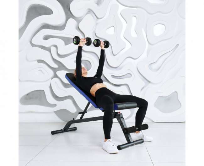 Скамья силовая универсальная DFC Pro Fitness D848 складная
