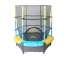 Батут DFC JUMP KIDS 55" желто-синий