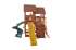 Игровая площадка PlayGarden SkyFort стандарт со спиральной горкой