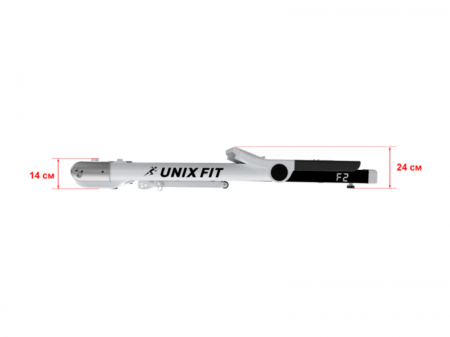 Беговая дорожка UnixFit Hi-tech F2 Arctic Ice