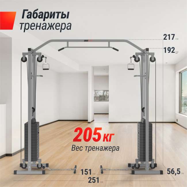 Кроссовер UNIX Fit Station 150 (два блока) Кроссовер UNIX Fit Station 150 (два блока)