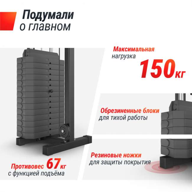 Кроссовер UNIX Fit Station 67 (один блок)