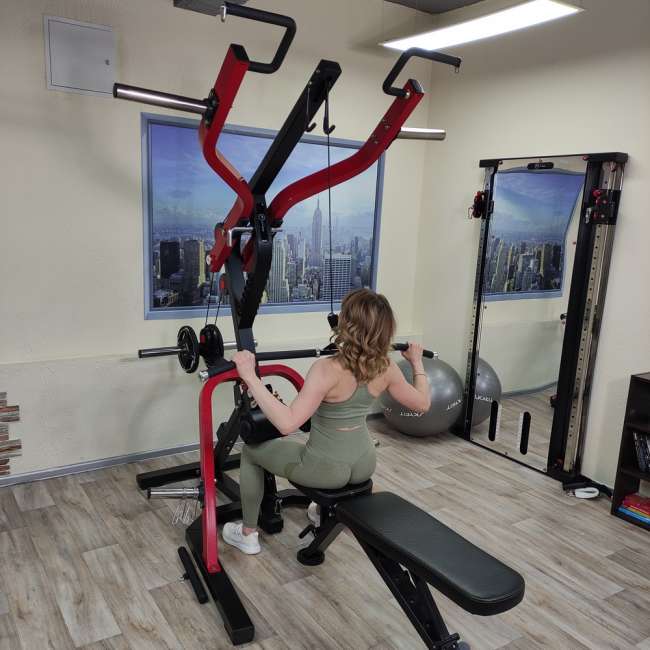 Многофункциональный силовой комплекс APEX GYM 200 red