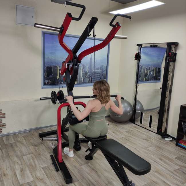 Многофункциональный силовой комплекс APEX GYM 200 red