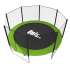 Батут с сеткой UNIX line Simple 12 ft Green outside
