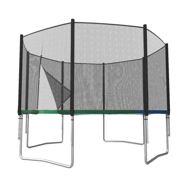 Батут с сеткой UNIX line Simple 12 ft Green outside