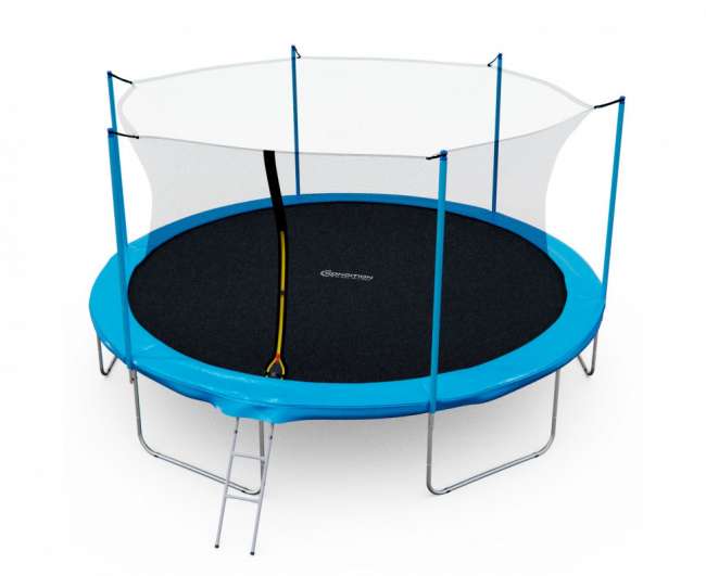 Батут с сеткой DFC Kondition 16 ft (488 см) с лестницей Батут с сеткой DFC Kondition 16 ft (488 см) с лестницей