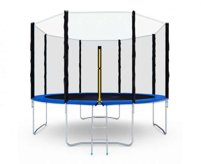 Батут с сеткой DFC PELPO 12ft с лестницей BLUE
