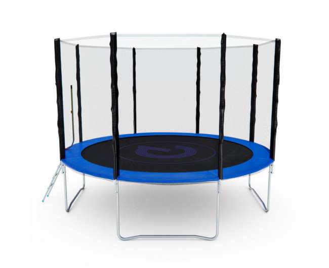 Батут с сеткой DFC PELPO 12ft с лестницей BLUE