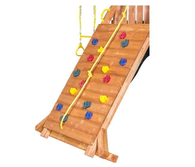 Игровая площадка PlayGarden "Mega SkyFort" с двумя игровыми домиками и переходом
