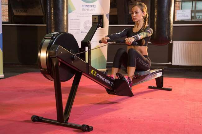 Гребной тренажер Concept 2 model D черный Гребной тренажер Concept 2 model D черный