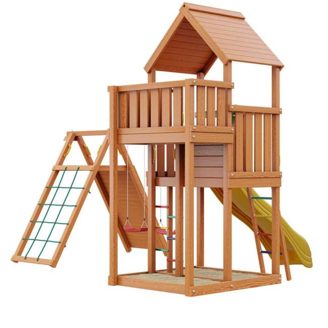 Деревянная детская площадка Jungle Palace JP11 Деревянная детская площадка Jungle Palace JP11