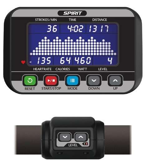 Гребной тренажер Spirit Fitness CRW800 Гребной тренажер Spirit Fitness CRW800