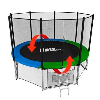 Батут с сеткой UNIX line 10 ft Classic outside