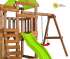 Деревянная игровая площадка Babygarden Play 5 светло-зеленая Деревянная игровая площадка Babygarden Play 5 светло-зеленая
