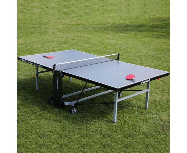 Теннисный стол всепогодный DONIC OUTDOOR ROLLER 1000 GREY