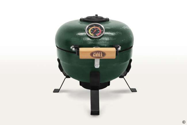 Портативный керамический гриль Start Grill TRAVELLER 12 дюймов (зеленый) (30,5 см)