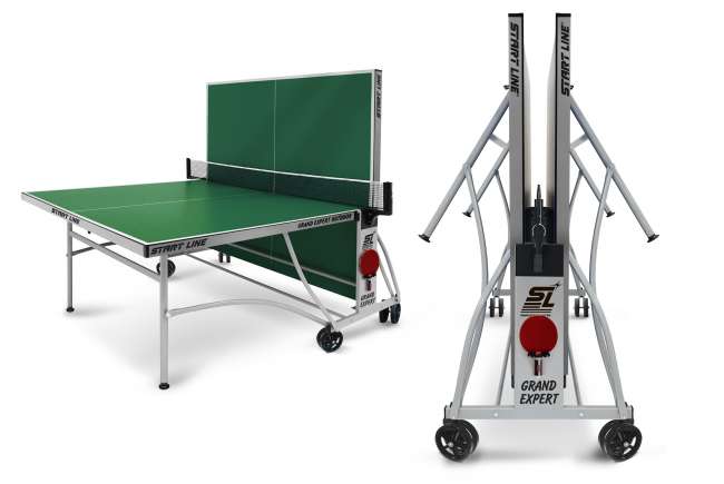 Всепогодный теннисный стол Start Line GRAND EXPERT Outdoor 4 зеленый