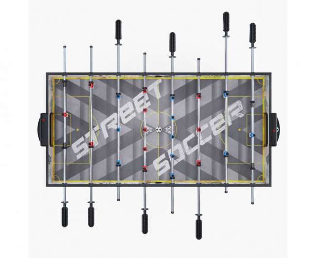 Игровой стол футбол DFC CONCRETE ROOTS 4,5 ft складной