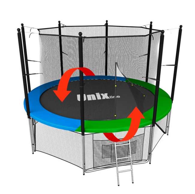 Батут с сеткой UNIX line 10 ft Classic inside