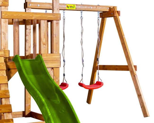 Детская деревянная площадка Babygarden Play 7 светло-зеленая