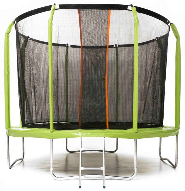 Батут с сеткой SuperJump 10ft (305 см) и лестницей