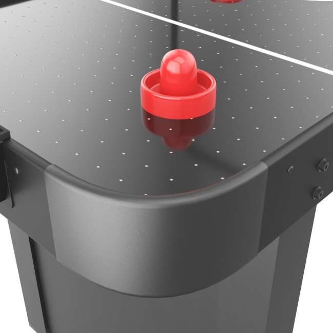Игровой стол UNIX Line Аэрохоккей (142х64 cм) Black Игровой стол UNIX Line Аэрохоккей (142х64 cм) Black