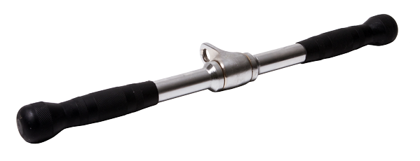 Рукоятка для тяги прямая 53 см Original FitTools FT-MB-20-RCBSE Рукоятка для тяги прямая 53 см Original FitTools FT-MB-20-RCBSE