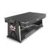 Игровой стол трансформер UNIX Line 4 в 1 (204х112 cм) Black