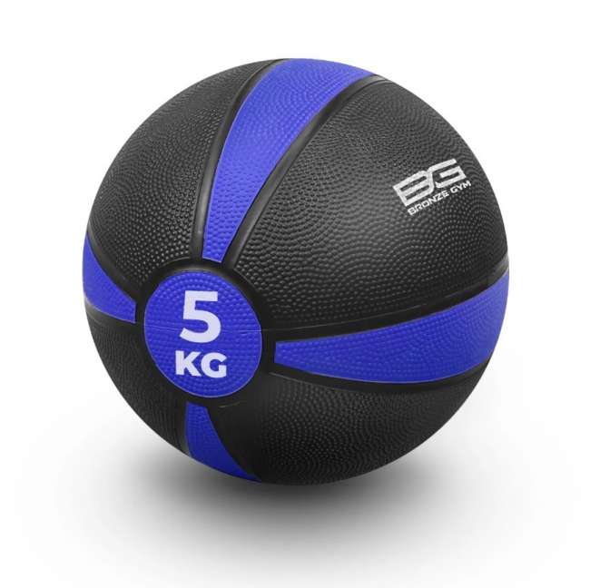 Медбол резиновый BRONZE GYM 5 кг