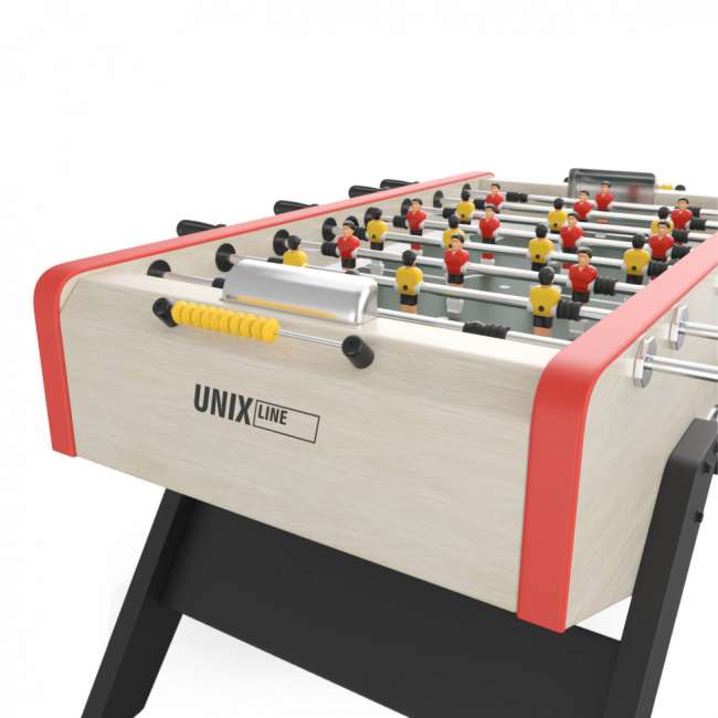 Игровой стол Футбол - Кикер UNIX Line Light Wood (140х70см)
