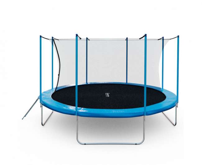 Батут с сеткой DFC Kondition 14 ft с лестницей